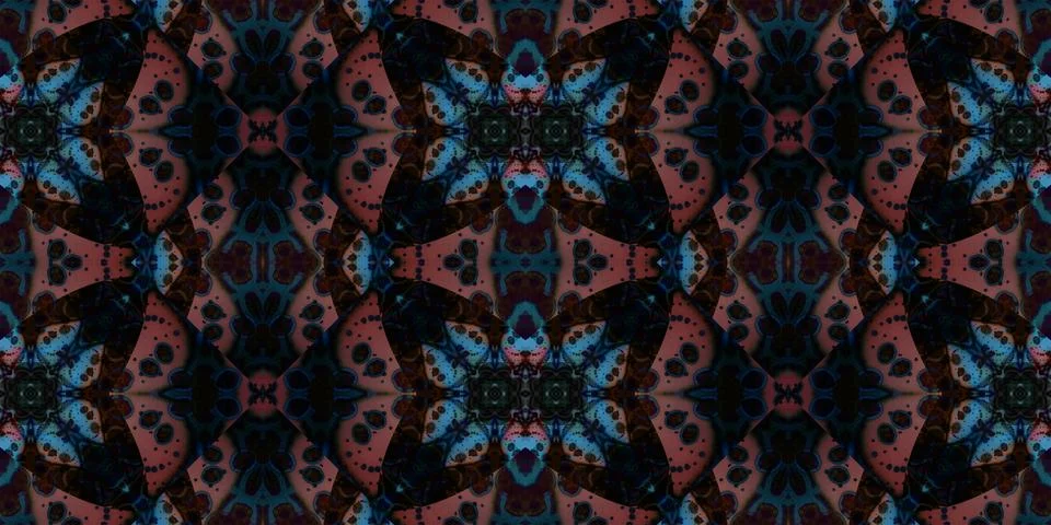 Seamless banner pattern. The texture is woven wide. Abstract chaotic backgrou 스톡 일러스트