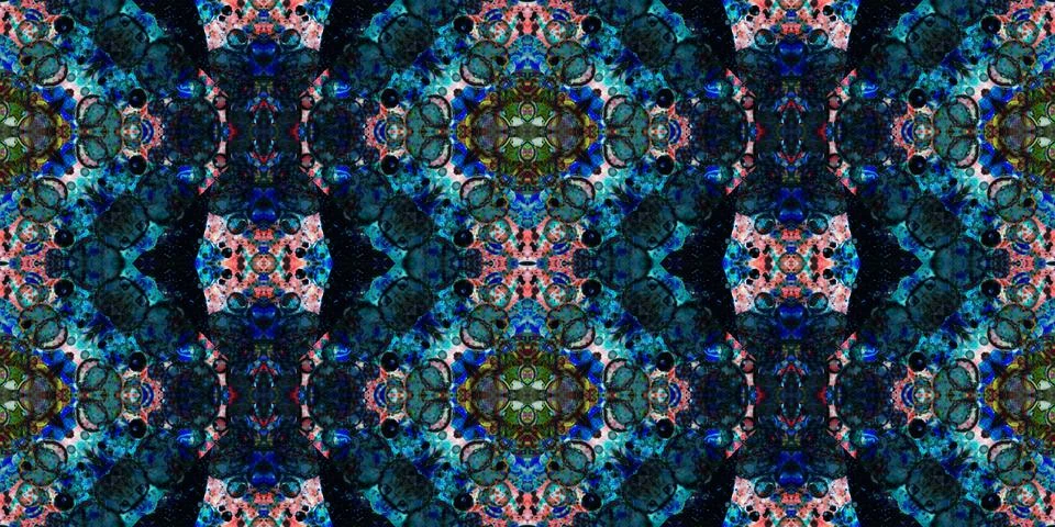 Seamless banner pattern. The texture is woven wide. Abstract chaotic backgrou イラスト素材