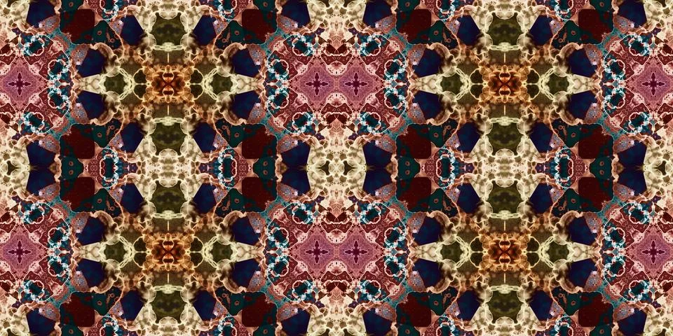 Seamless banner pattern. The texture is woven wide. Abstract chaotic backgrou イラスト素材