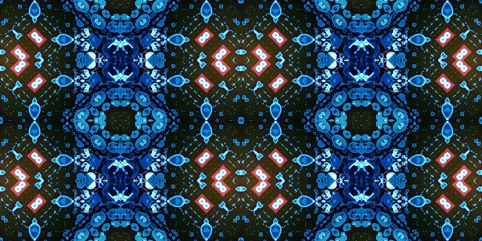 Seamless banner pattern. The texture is woven wide. Abstract chaotic backgrou イラスト素材