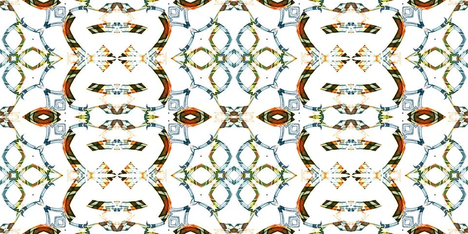 Seamless banner pattern. The texture is woven wide. Abstract chaotic backgrou イラスト素材