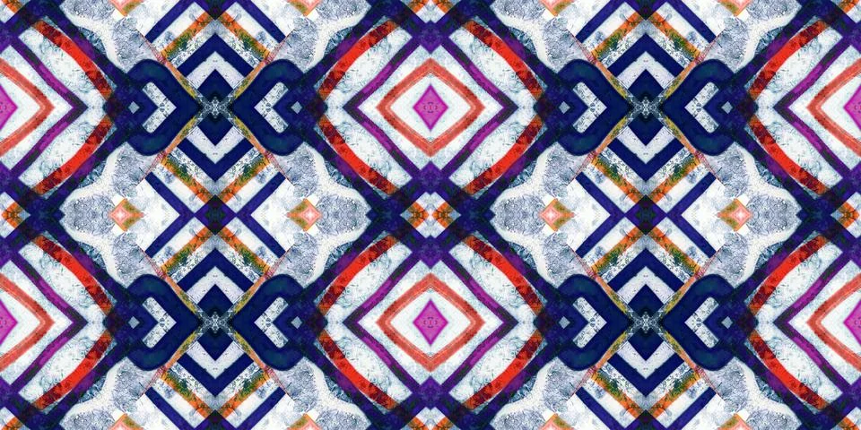 Seamless banner pattern. The texture is woven wide. Abstract chaotic backgrou 스톡 일러스트