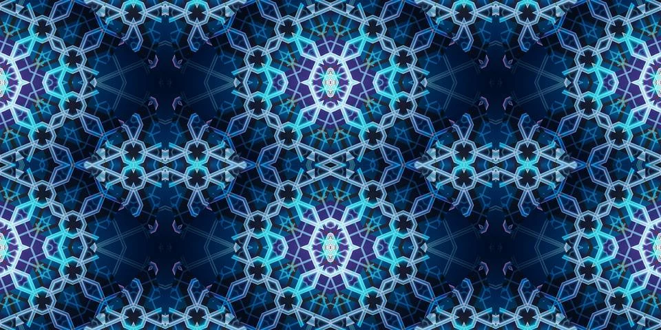 Seamless banner pattern. The texture is woven wide. Abstract chaotic backgrou Stock Illustration