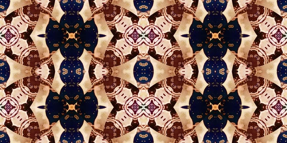 Seamless banner pattern. The texture is woven wide. Abstract chaotic backgrou イラスト素材