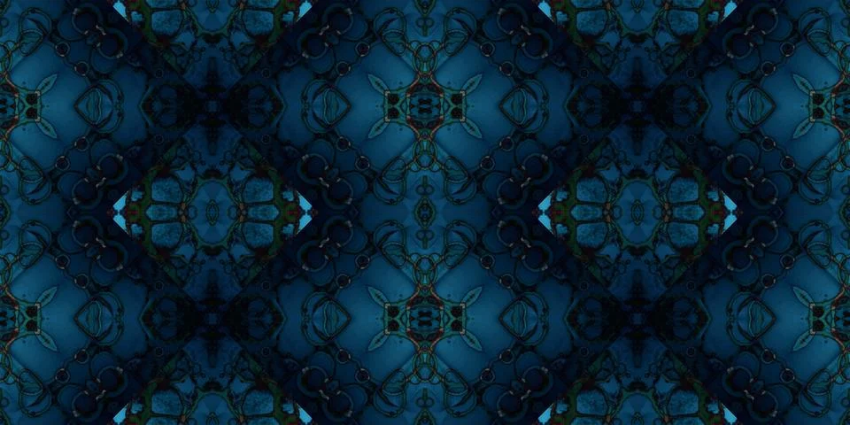 Seamless banner pattern. The texture is woven wide. Abstract chaotic backgrou Illustrazione stock
