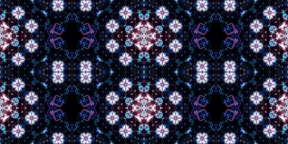 Seamless banner pattern. The texture is woven wide. Abstract chaotic backgrou Illustrazione stock