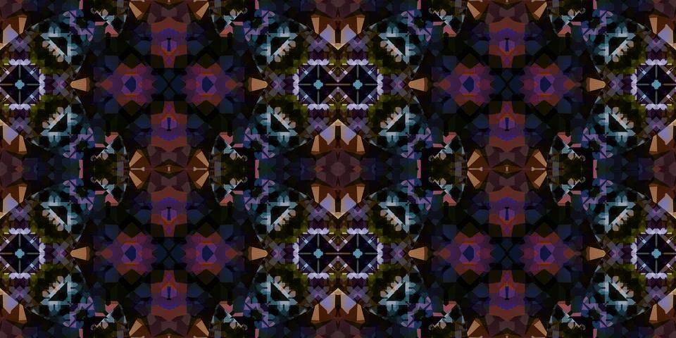 Seamless banner pattern. The texture is woven wide. Abstract chaotic backgrou イラスト素材