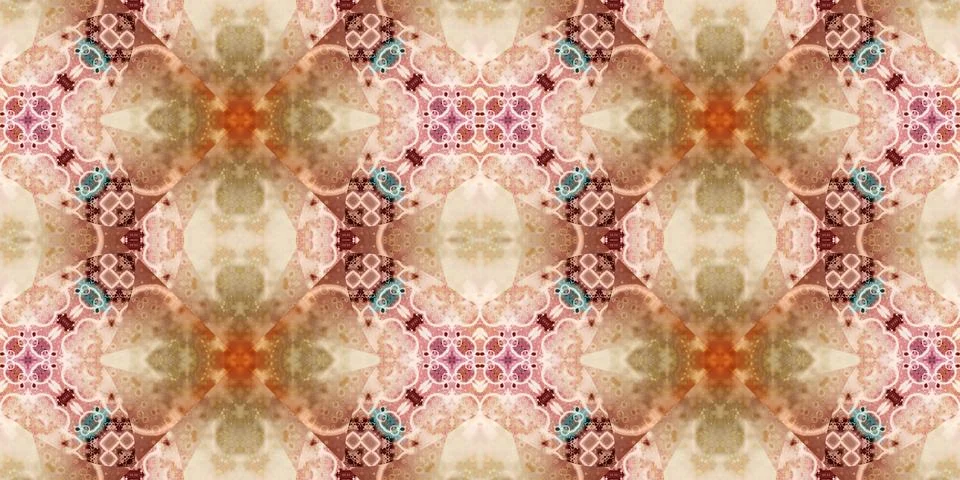 Seamless banner pattern. The texture is woven wide. Abstract chaotic backgrou Stock Illustration