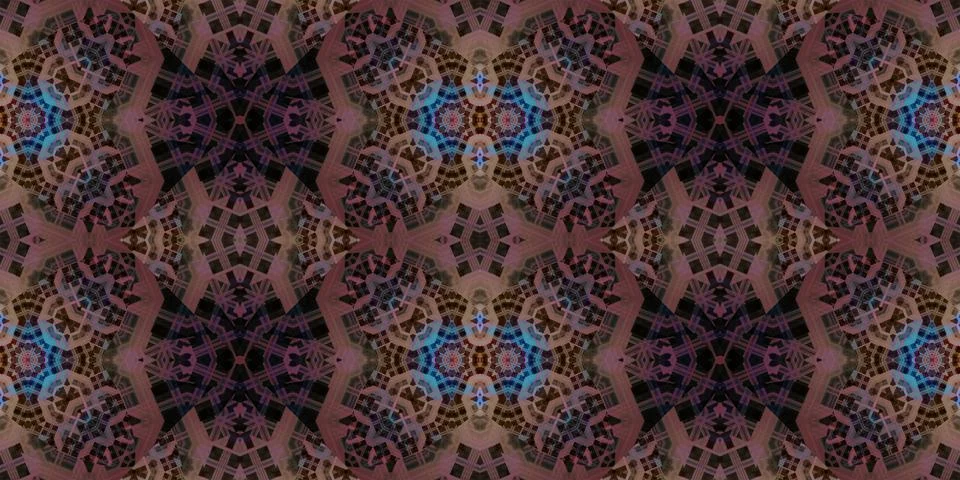 Seamless banner pattern. The texture is woven wide. Abstract chaotic backgrou Stock Illustration