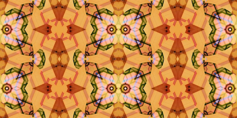 Seamless banner pattern. The texture is woven wide. Abstract chaotic backgrou Stock Illustration