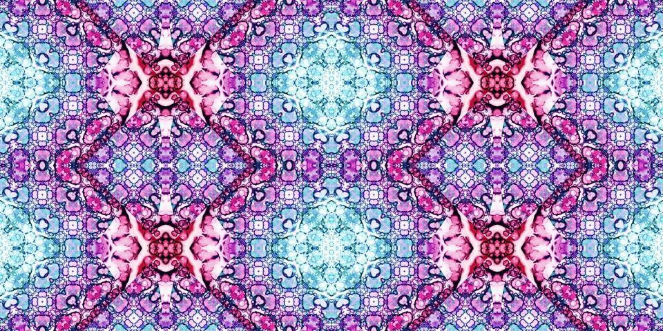 Seamless banner pattern. The texture is woven wide. Abstract chaotic backgrou Stock Illustration
