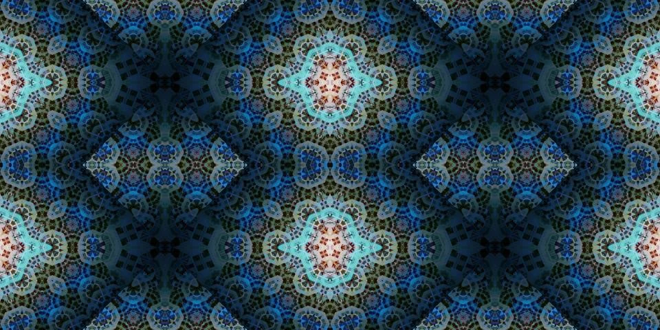 Seamless banner pattern. The texture is woven wide. Abstract chaotic backgrou Stock Illustration