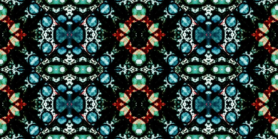 Seamless banner pattern. The texture is woven wide. Abstract chaotic backgrou Stock Illustration