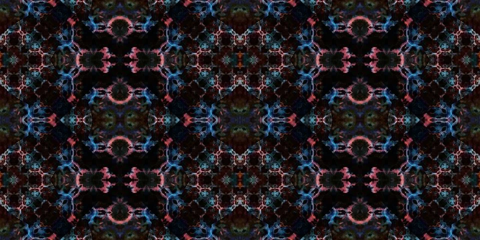 Seamless banner pattern. The texture is woven wide. Abstract chaotic backgrou Illustrazione stock