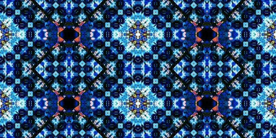 Seamless banner pattern. The texture is woven wide. Abstract chaotic backgrou イラスト素材