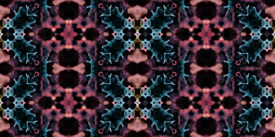 Seamless banner pattern. The texture is woven wide. Abstract chaotic backgrou イラスト素材