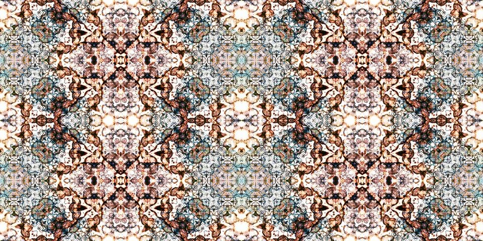 Seamless banner pattern. The texture is woven wide. Abstract chaotic backgrou Illustrazione stock