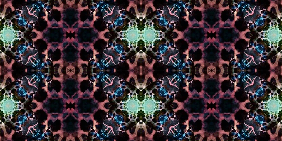 Seamless banner pattern. The texture is woven wide. Abstract chaotic backgrou イラスト素材