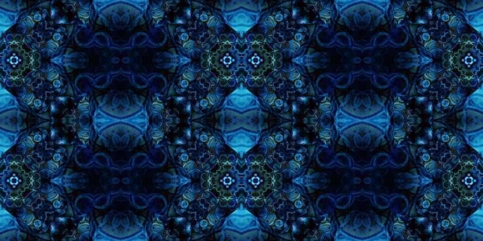 Seamless banner pattern. The texture is woven wide. Abstract chaotic backgrou Stock Illustration