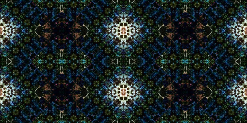 Seamless banner pattern. The texture is woven wide. Abstract chaotic backgrou Stock Illustration