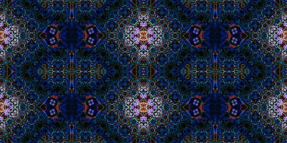 Seamless banner pattern. The texture is woven wide. Abstract chaotic backgrou Illustrazione stock