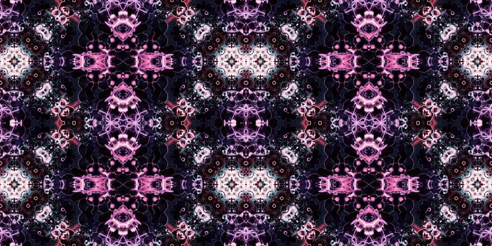 Seamless banner pattern. The texture is woven wide. Abstract chaotic backgrou Illustrazione stock