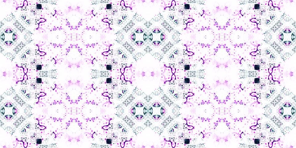 Seamless banner pattern. The texture is woven wide. Abstract chaotic backgrou Stock Illustration