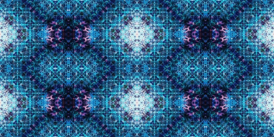 Seamless banner pattern. The texture is woven wide. Abstract chaotic backgrou Stock Illustration