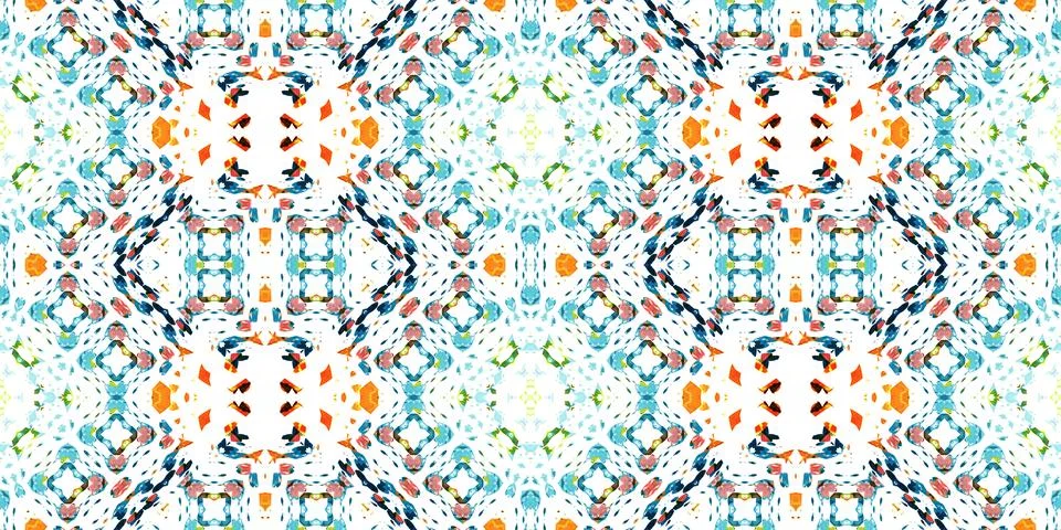 Seamless banner pattern. The texture is woven wide. Abstract chaotic backgrou Illustrazione stock
