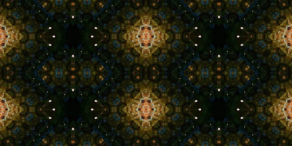 Seamless banner pattern. The texture is woven wide. Abstract chaotic backgrou Illustrazione stock