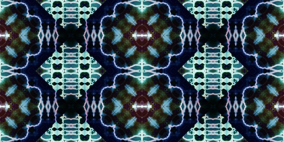 Seamless banner pattern. The texture is woven wide. Abstract chaotic backgrou Illustrazione stock