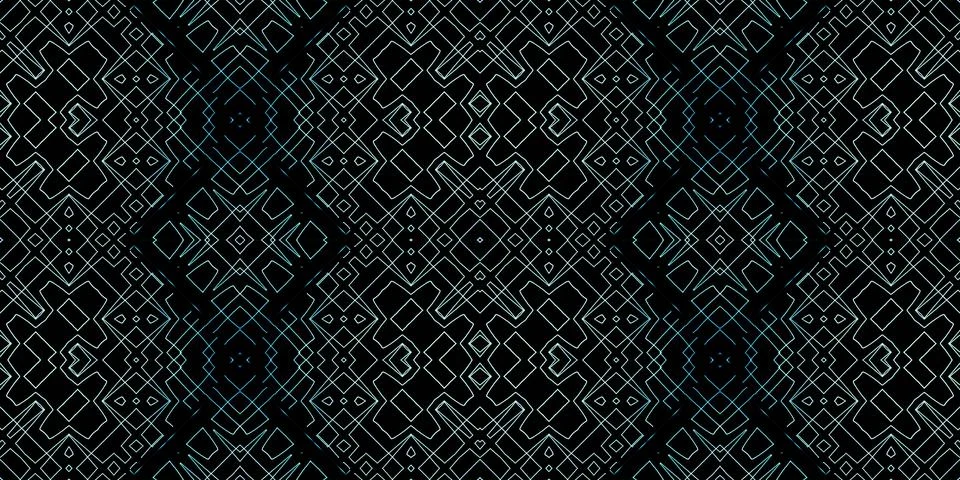 Seamless banner pattern. The texture is woven wide. Abstract chaotic backgrou Illustrazione stock
