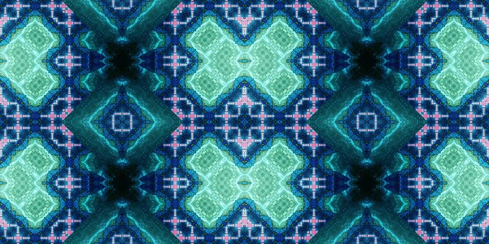 Seamless banner pattern. The texture is woven wide. Abstract chaotic backgrou Stock Illustration