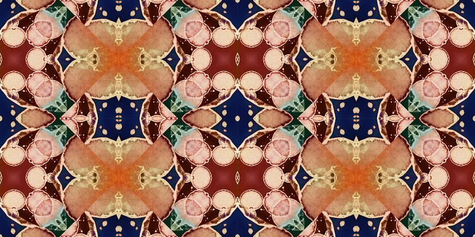 Seamless banner pattern. The texture is woven wide. Abstract chaotic backgrou Stock Illustration