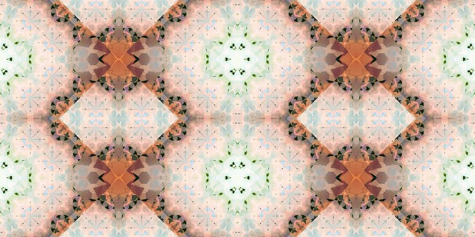 Seamless banner pattern. The texture is woven wide. Abstract chaotic backgrou Illustrazione stock