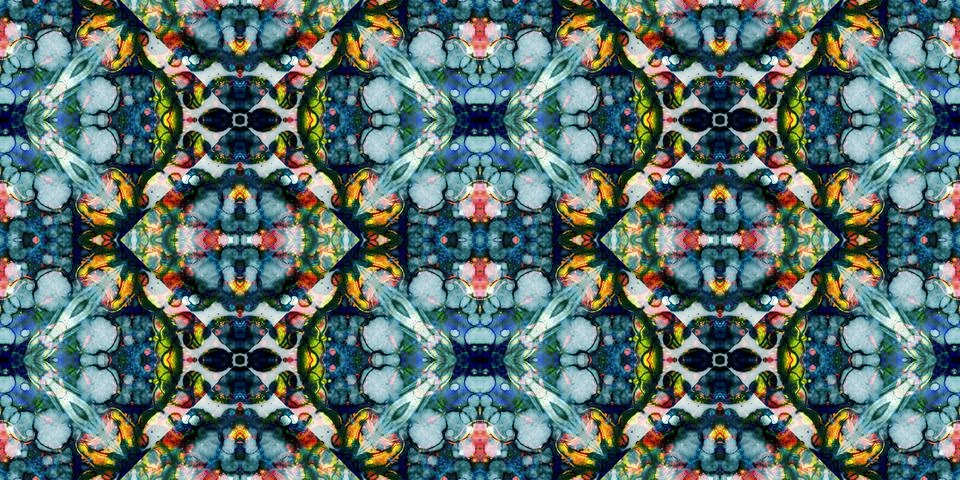 Seamless banner pattern. The texture is woven wide. Abstract chaotic backgrou Stock Illustration