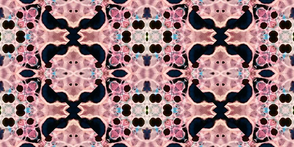 Seamless banner pattern. The texture is woven wide. Abstract chaotic backgrou Stock Illustration