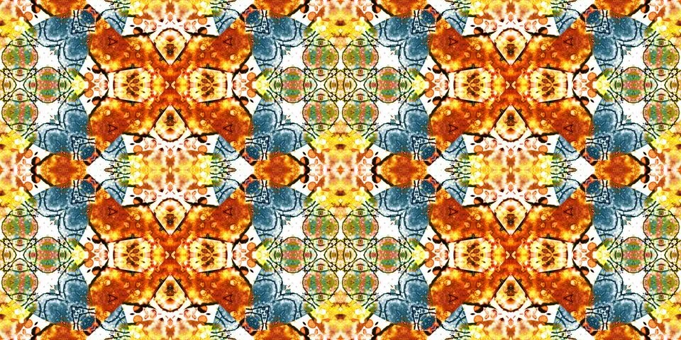 Seamless banner pattern. The texture is woven wide. Abstract chaotic backgrou Stock Illustration