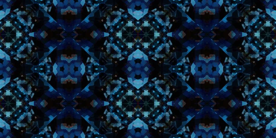 Seamless banner pattern. The texture is woven wide. Abstract chaotic backgrou Illustrazione stock