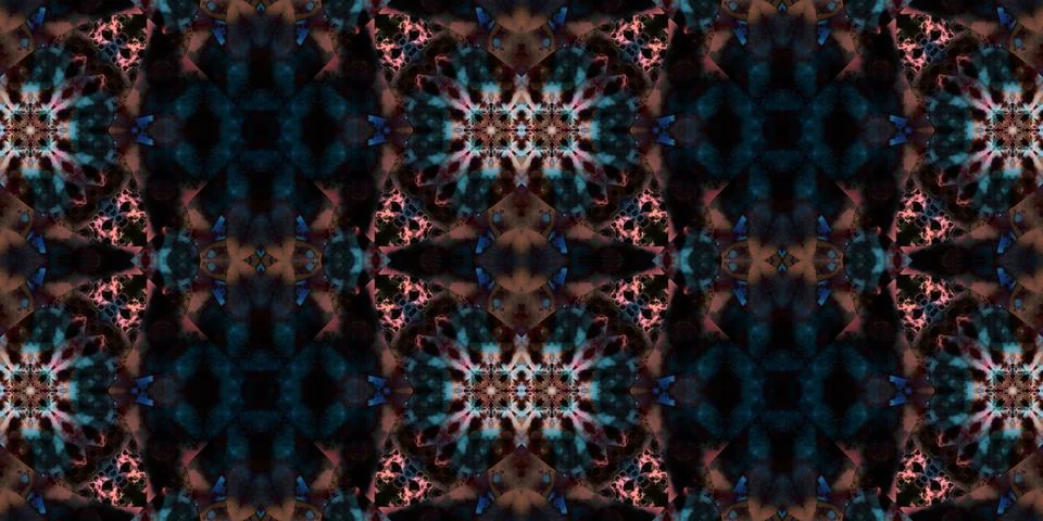 Seamless banner pattern. The texture is woven wide. Abstract chaotic backgrou Illustrazione stock