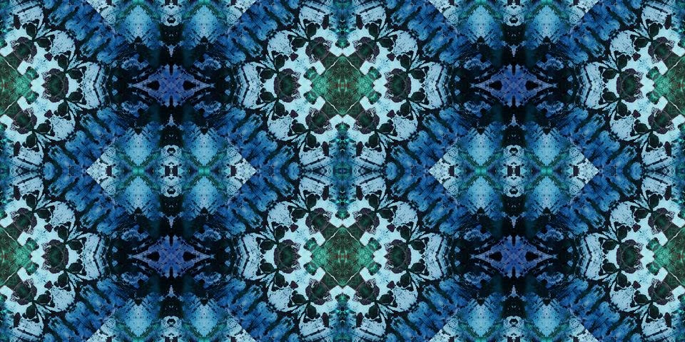 Seamless banner pattern. The texture is woven wide. Abstract chaotic backgrou Stock Illustration