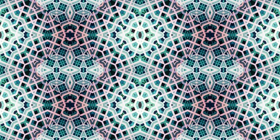 Seamless banner pattern. The texture is woven wide. Abstract chaotic backgrou Stock Illustration