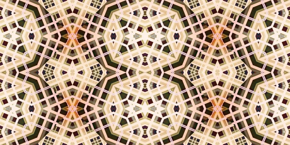 Seamless banner pattern. The texture is woven wide. Abstract chaotic backgrou Stock Illustration