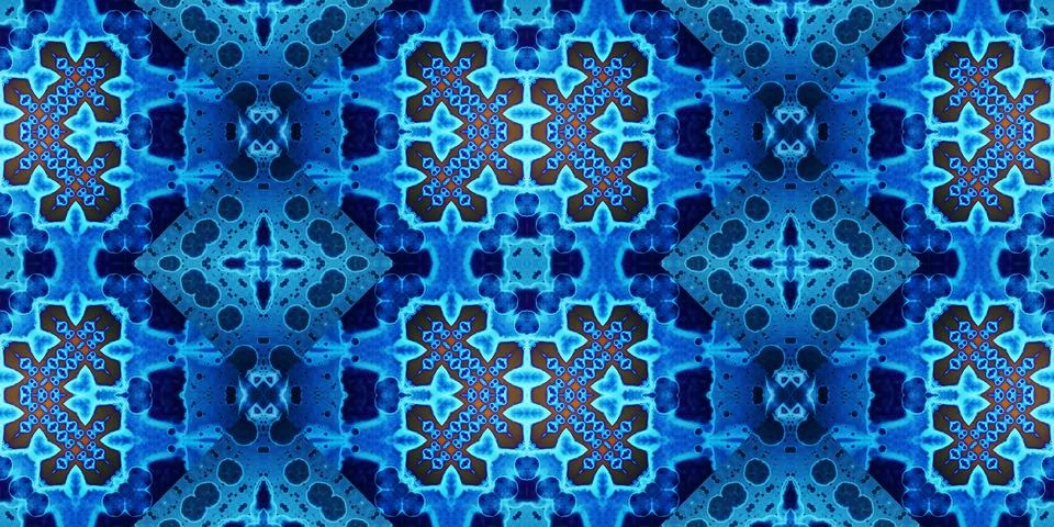 Seamless banner pattern. The texture is woven wide. Abstract chaotic backgrou Stock Illustration