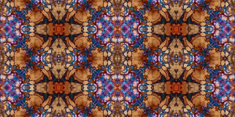 Seamless banner pattern. The texture is woven wide. Abstract chaotic backgrou Stock Illustration