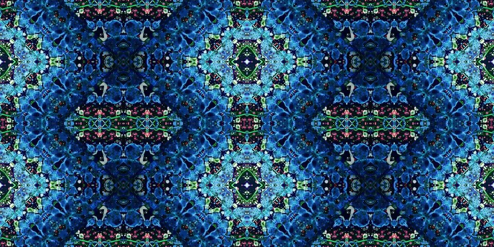 Seamless banner pattern. The texture is woven wide. Abstract chaotic backgrou Stock Illustration