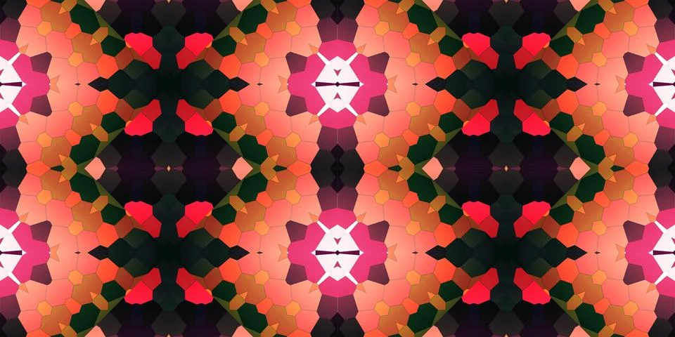 Seamless banner pattern. The texture is woven wide. Abstract chaotic backgrou イラスト素材