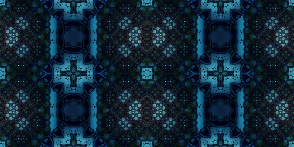 Seamless banner pattern. The texture is woven wide. Abstract chaotic backgrou 스톡 일러스트
