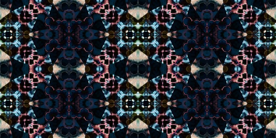 Seamless banner pattern. The texture is woven wide. Abstract chaotic backgrou イラスト素材