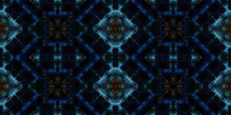 Seamless banner pattern. The texture is woven wide. Abstract chaotic backgrou Stock Illustration